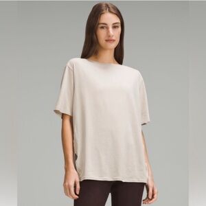 Lululemon Relaxed Fit Boatneck Tee
